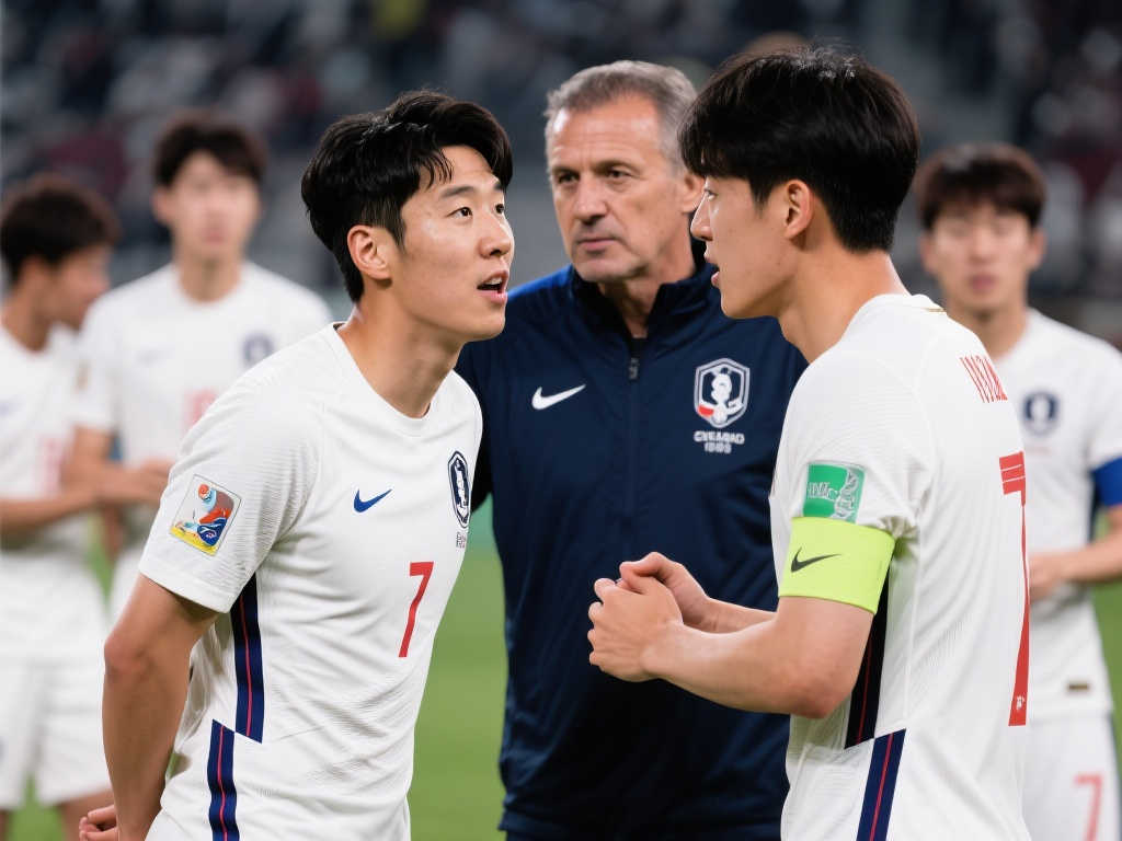 孙兴慜等球员建议克林斯曼将李刚仁移出名单,教练未予采纳 孙兴慜等球员建议克林斯曼将李刚仁移出名单,教练未予采纳